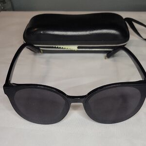 Black Sunglasses with Case